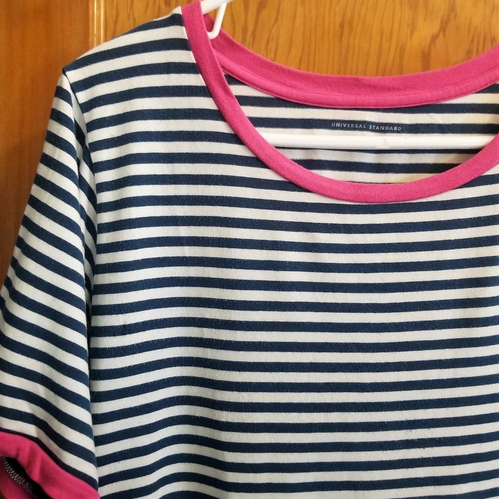 Universal Standard Striped Tee Rex